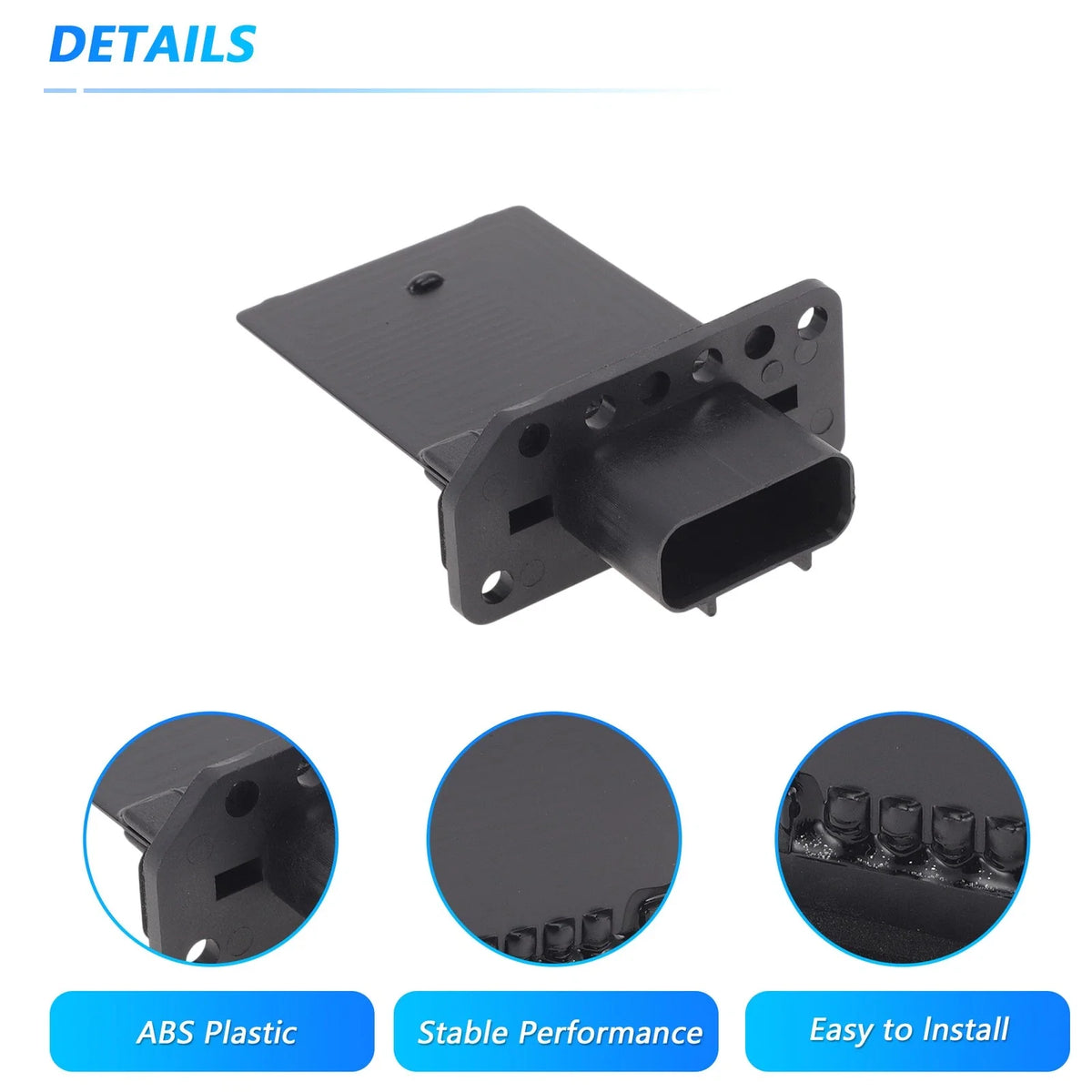 HVAC Blower Motor Resistor No. 8G1Z19A706A/8G1319A706AA for Ford Escape (2013–2019)