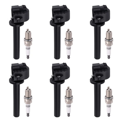 Ignition Coil & Spark Plug for Isuzu Amigo Rodeo V6 3.2L (2000–2000)
