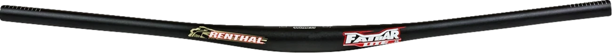 Renthal Fatbar Lite35 Handlebar for (10 mm, Black, M164-01-006-01)