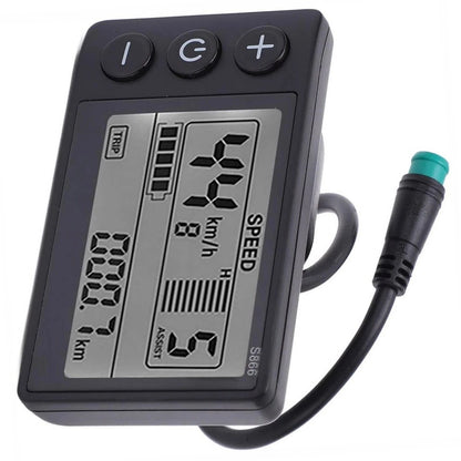 Universal Electric Bike LCD Screen for Electric Scooter Handlebars