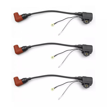 3X Ignition Coil 697-85570-00 for Yamaha Outboard 60HP-90HP (2T)