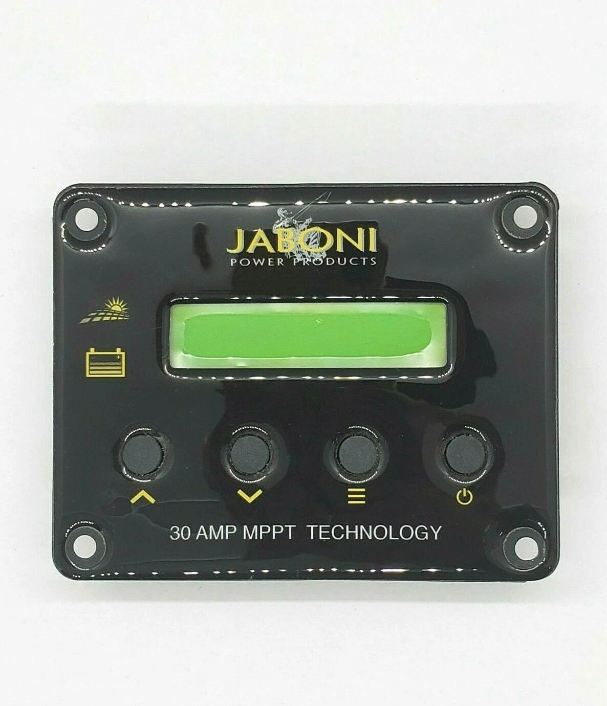 30A Solar Panel Charge Controller with Remote Display for JABONI
