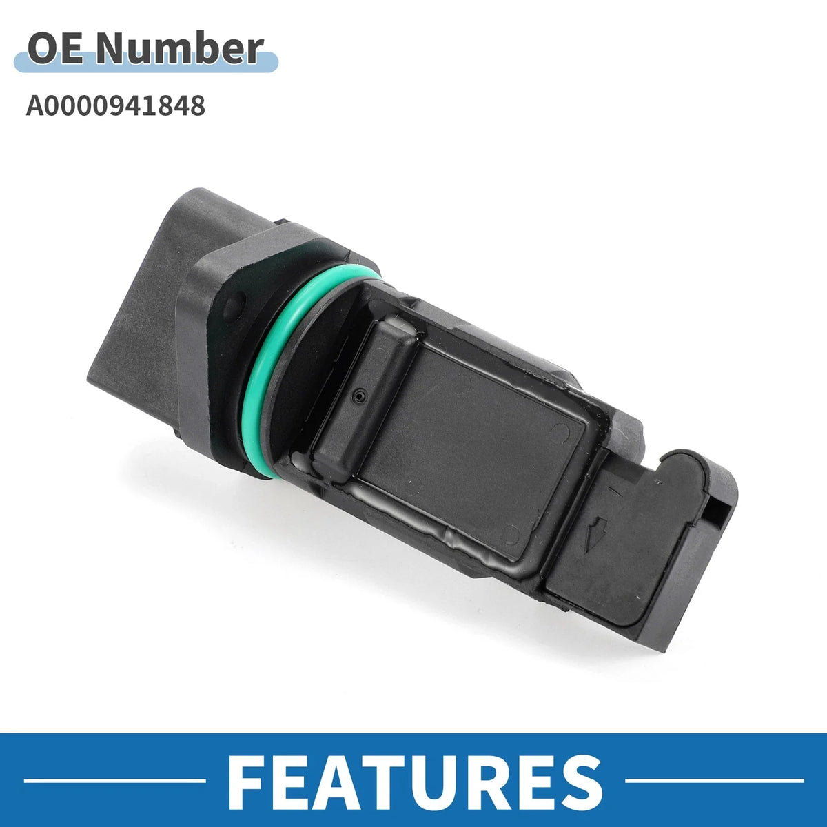 MAF Mass Air Flow Sensor for Mercedes Benz W140 W202 W210 W220 (A0000941848)
