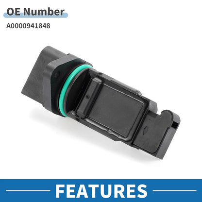 MAF Mass Air Flow Sensor for Mercedes Benz W140 W202 W210 W220 (A0000941848)