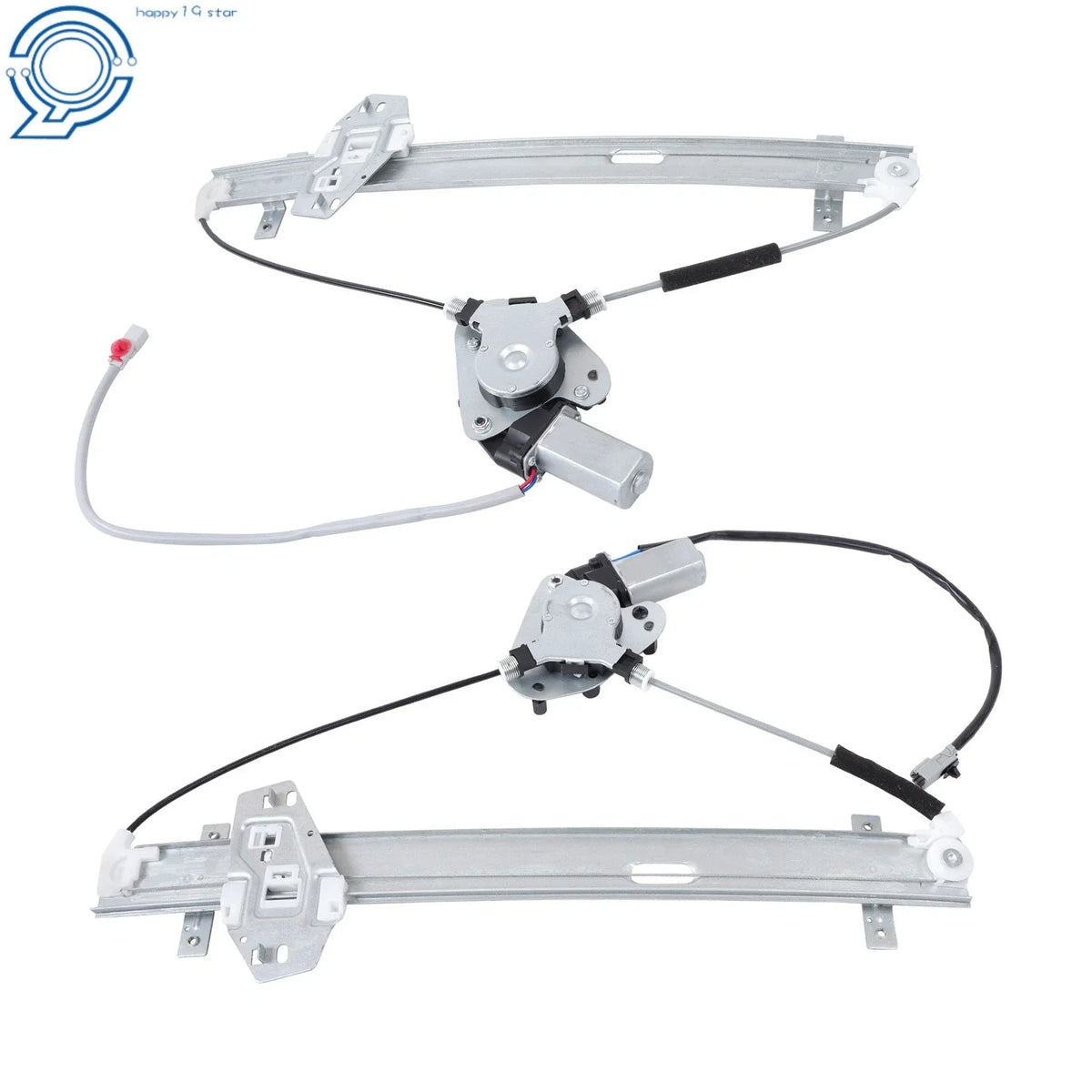 Set of 2 Window Regulators with Motor for Honda Pilot (2003–2008)