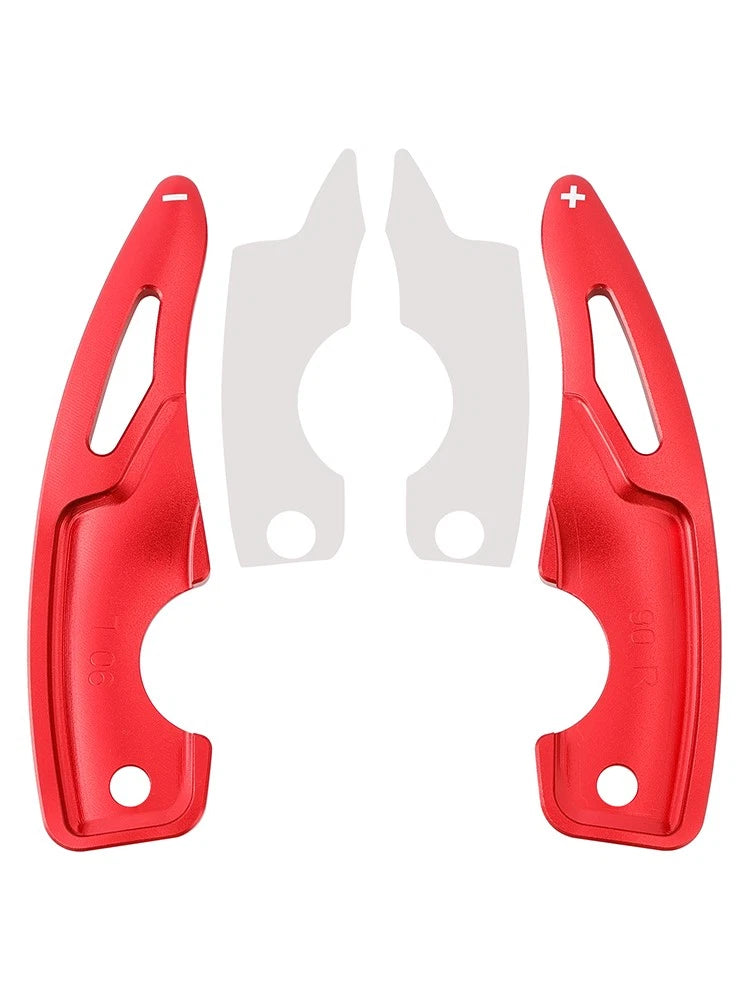 Steering Wheel Paddle Shifter Extension for Subaru Toyota (2017–2025) Aluminium Red