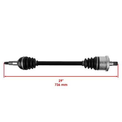 Set of 2 Rear CV Joint Axles for Can-Am Maverick 1000 4x4 (2014–2015) AX251A1004, 705501794, 705502357