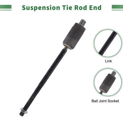 12pcs Front Suspension Kit Tie Rod End Sway Bar Link for Ford Explorer (2002–2010)