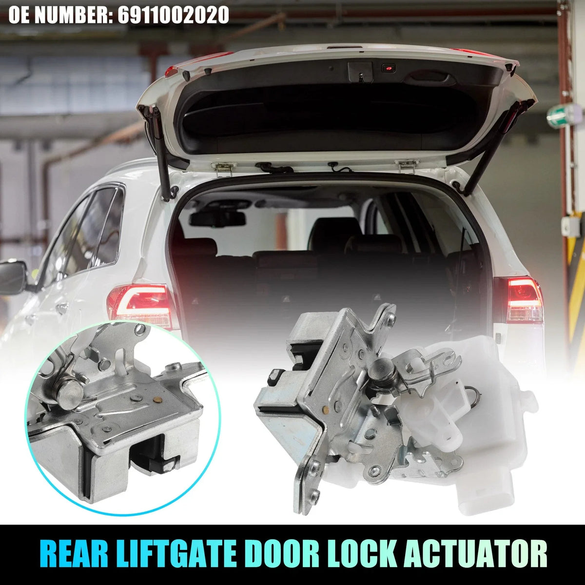 Rear Liftgate Door Lock Actuator Motor for Toyota Matrix (2009–2013) No. 6911002020