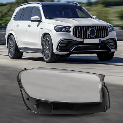 Right Headlight Lens Cover for Mercedes-Benz GLS (2020–2023)