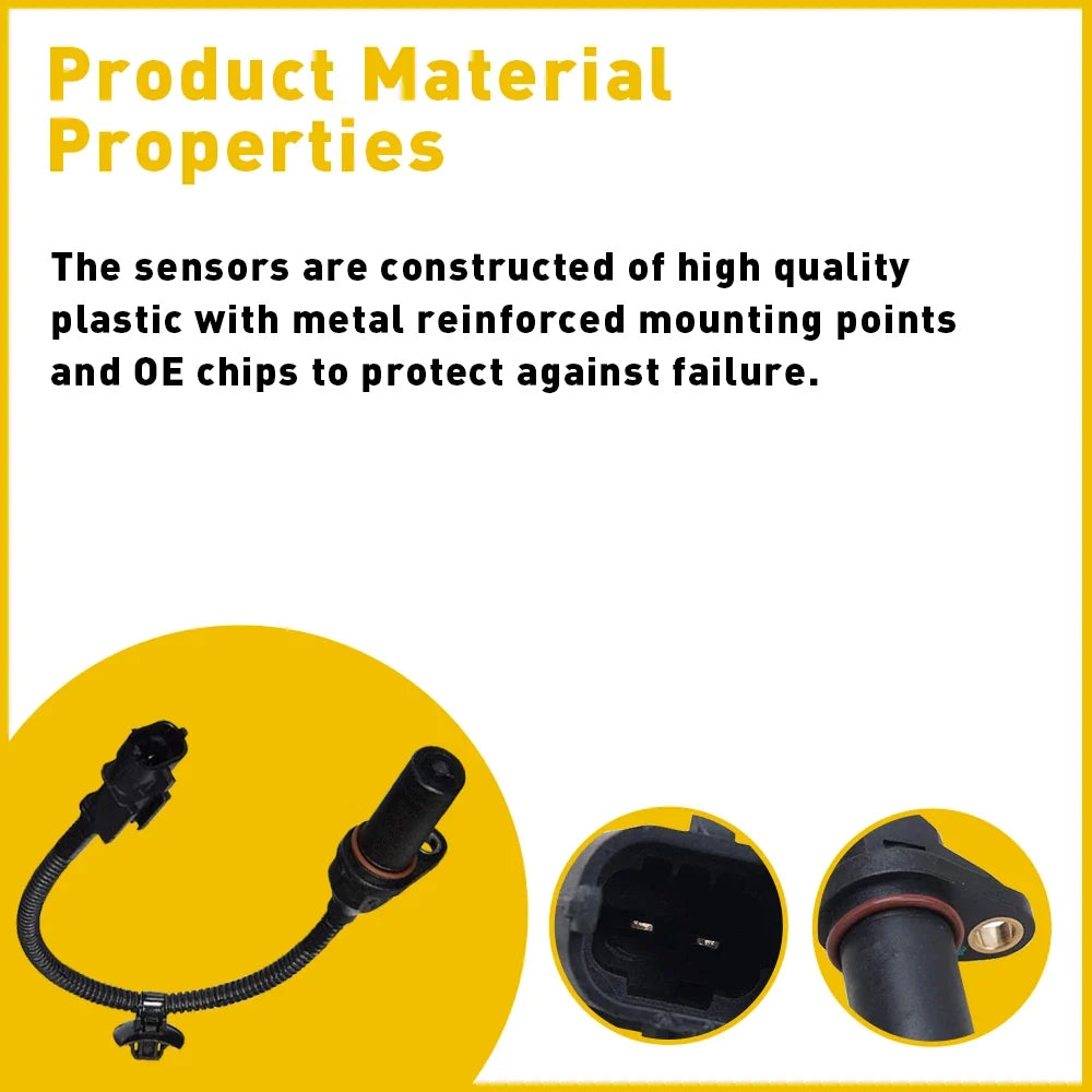 Crankshaft Position Sensor for Hyundai Veloster, Soul, Elantra, Accent (2011–2018)