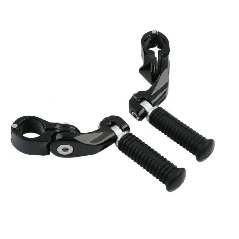 Footrest Footpeg for Harley Road King, Glide (1 1/4'' Short Angled Mount)
