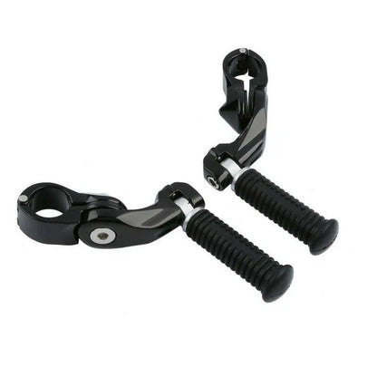 Footrest Footpeg for Harley Road King, Glide (1 1/4'' Short Angled Mount)