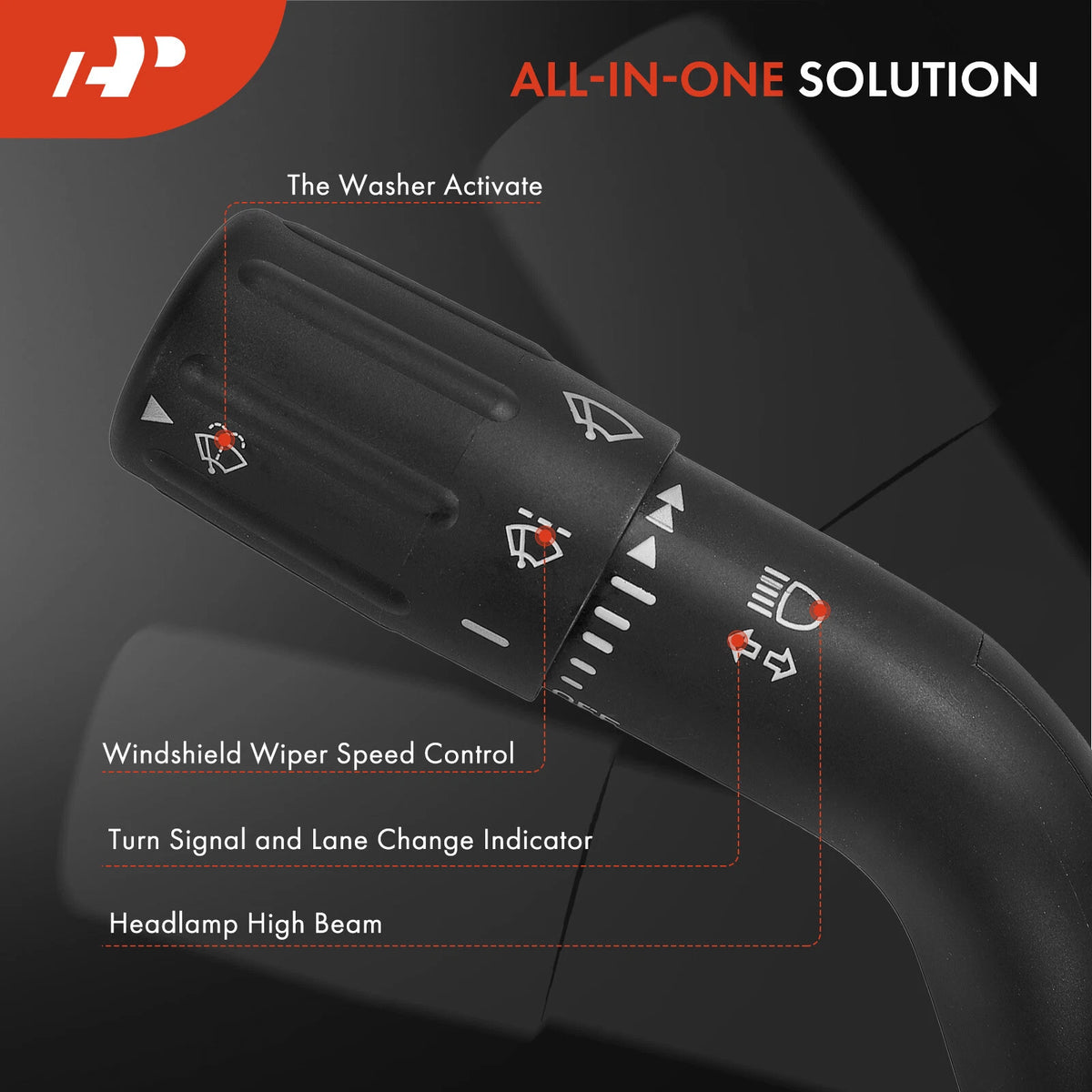 Turn Signal Switch for Ford Focus (2008–2011) 8S4Z13K359AA, 8S4T13K359ACW