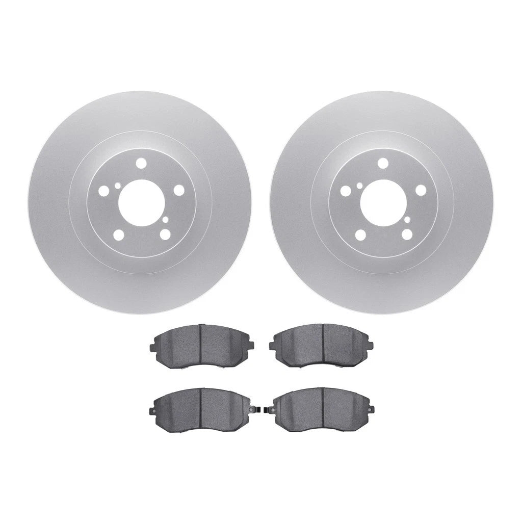 Set of 4 Rotors and Brake Pads for Subaru Outback (2005–2012) ALX-PAU-DF-4512-13078-CLA2