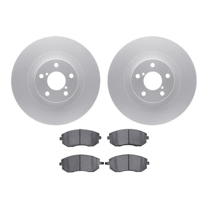 Set of 4 Rotors and Brake Pads for Subaru Outback (2005–2012) ALX-PAU-DF-4512-13078-CLA2