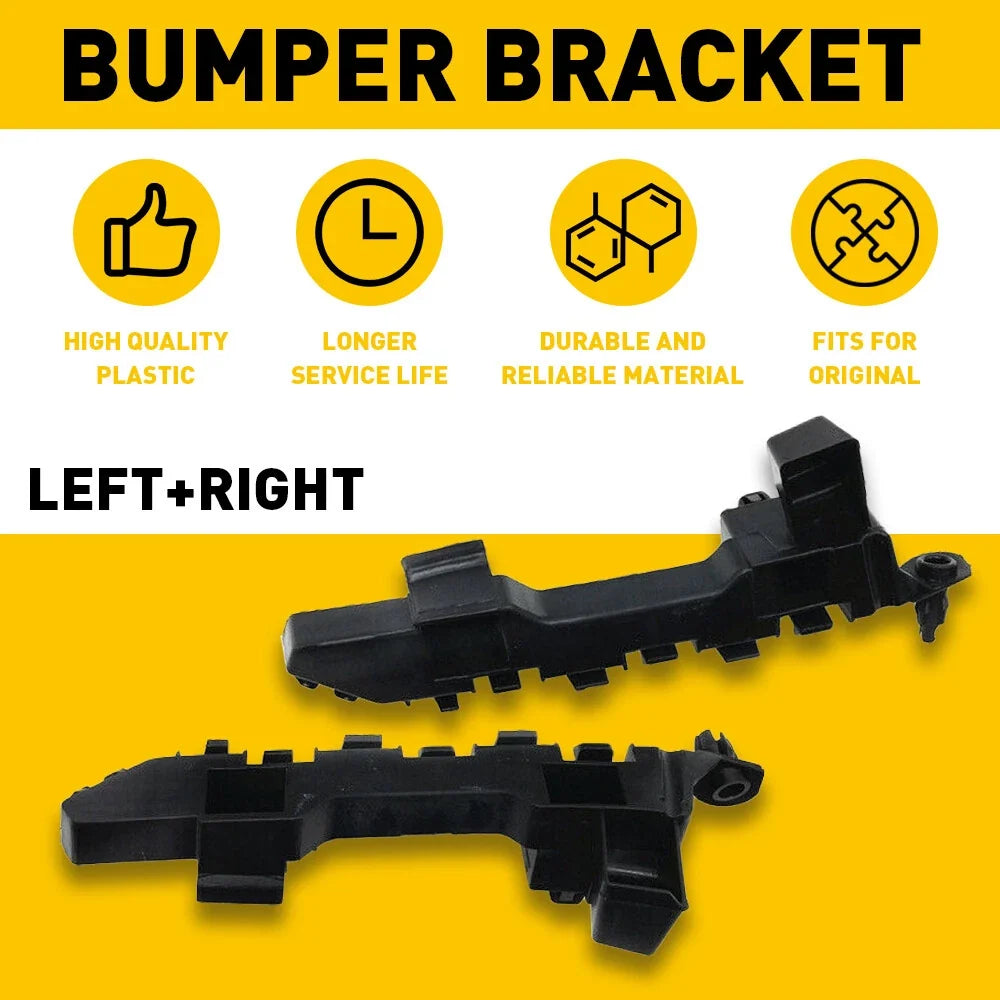 2X Front Bumper Cover Brackets for Honda Accord (2018–2021)