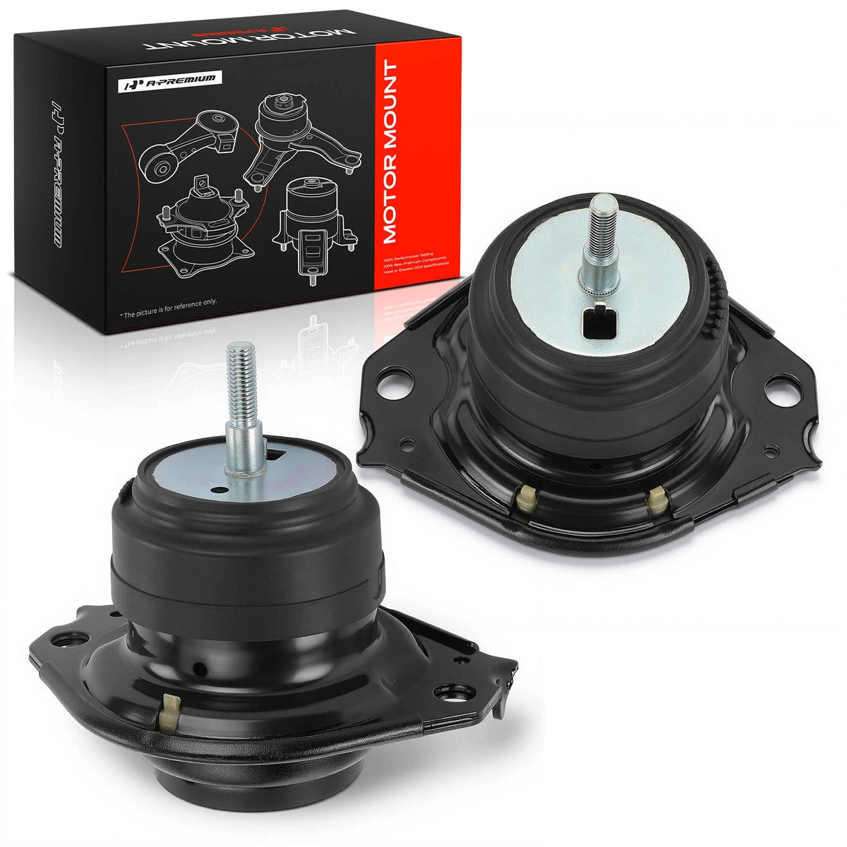 2X Front Engine Motor Mount for Dodge Charger Challenger V8 (2011–2022) 3280, EM-4168, 68062142AG, 68062143AH, 68062142AH, A5621, A5975