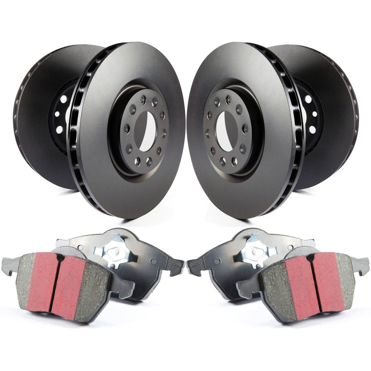 Set of 4 Brake Disc and Pad Kits for Audi TTS Quattro TT