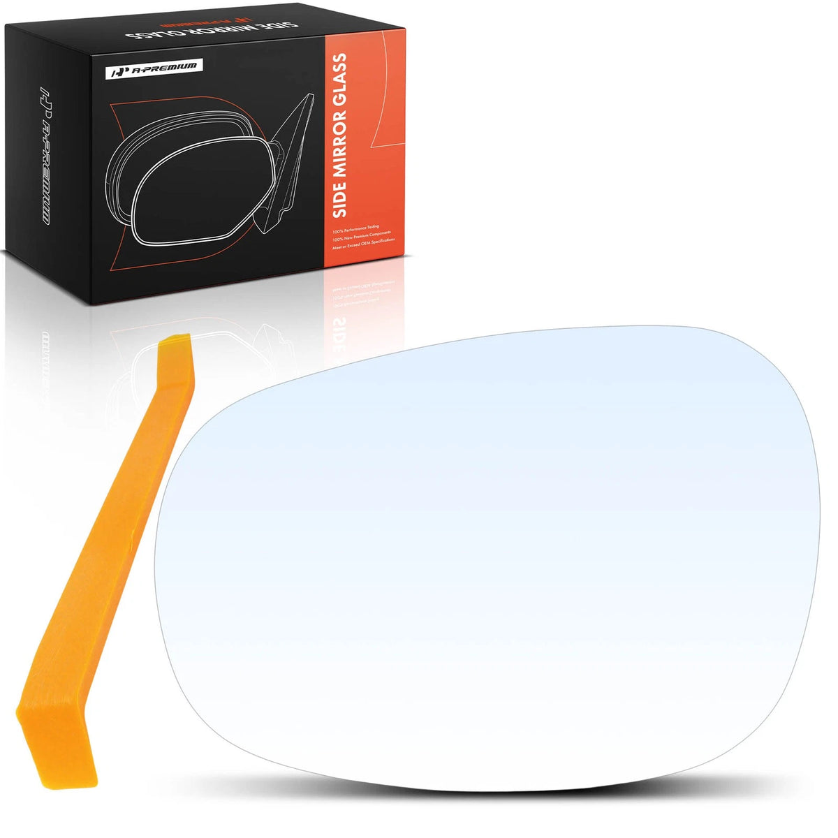 Driver Power Mirror Glass with Heated for BMW 320i 328i xDrive 335i (2012–2013) - 51167252893