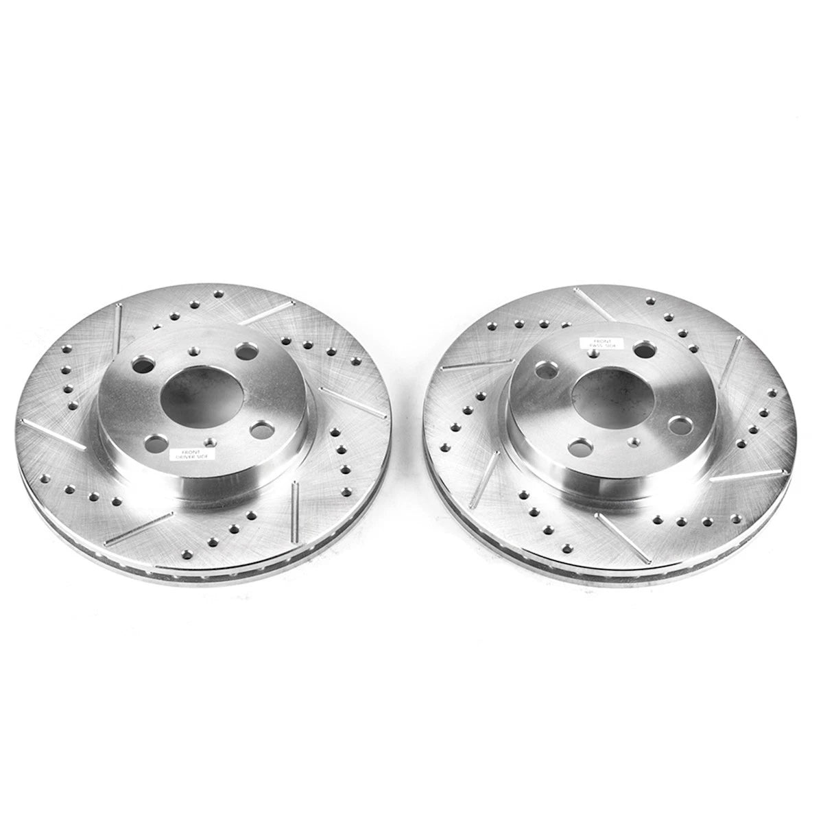 2X Powerstop Brake Discs JBR596XPR for Toyota MR2 Spyder Echo (2000–2005)