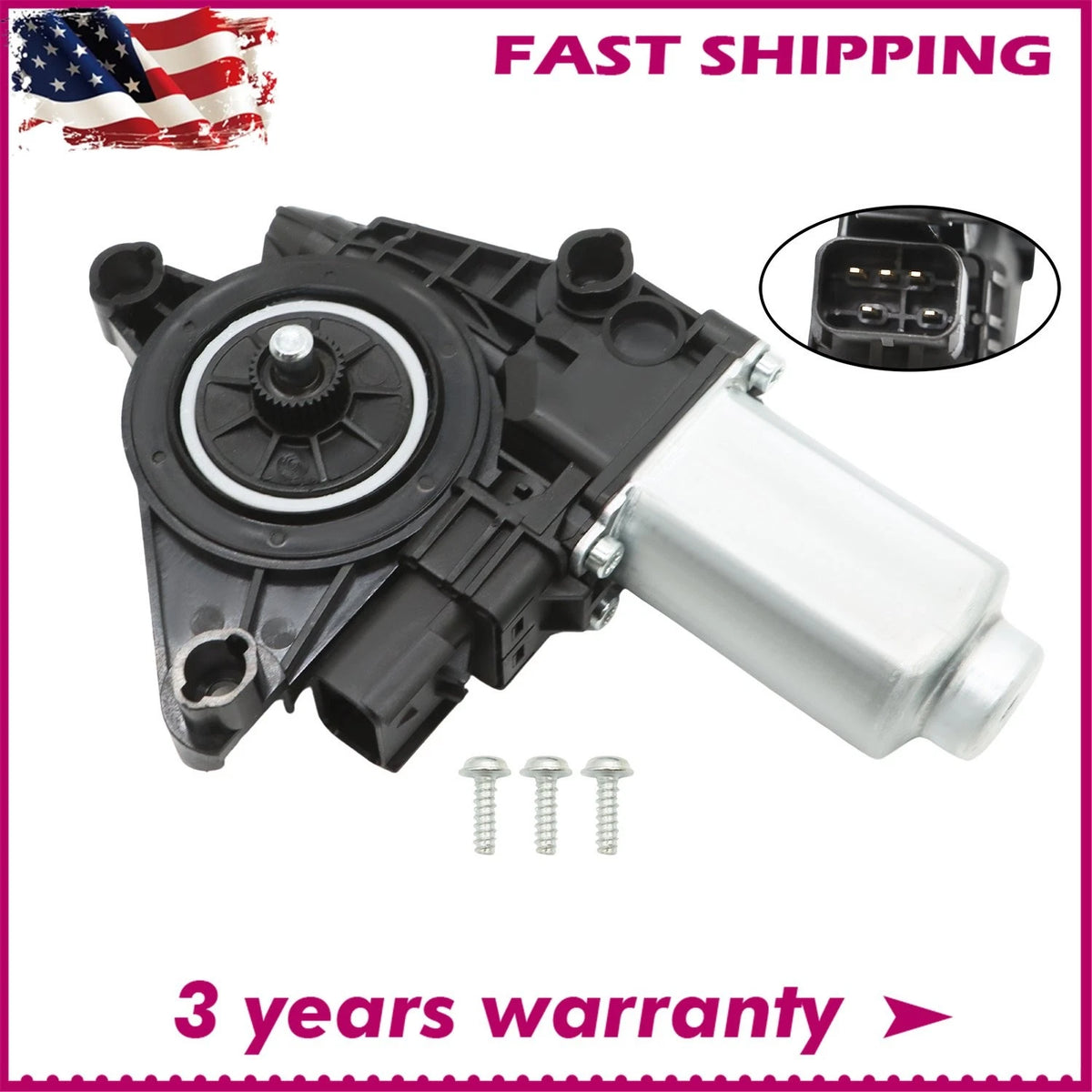 Window Regulator Motor 68143987AA for Dodge Charger 300 (2011–2023)