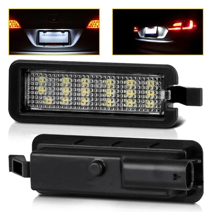 Set of 2 AUXITO 18 LED License Plate Lights for Dodge Challenger Charger (2015–2022)
