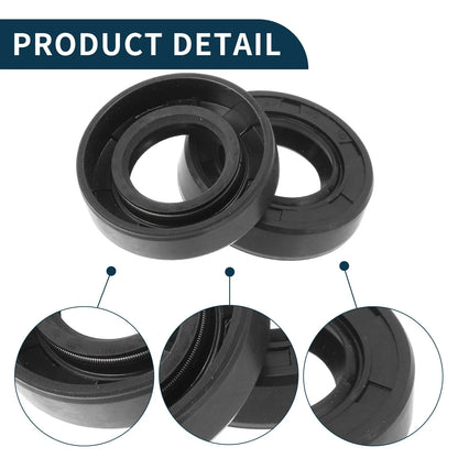 Set of 5 Oil Seal Rotary Shaft Seal NBR Rubber 22x40x10mm