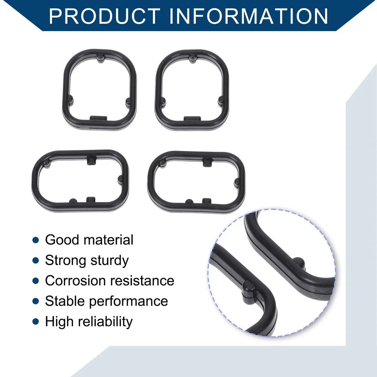 Engine Oil Filter Housing Gasket for BMW 328d (2014–2018) No.11428580681