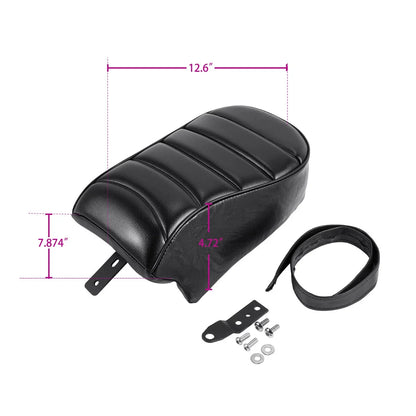 Rear Passenger Seat with Footpegs for Harley Sportster Iron 883 1200 (2016–2022)