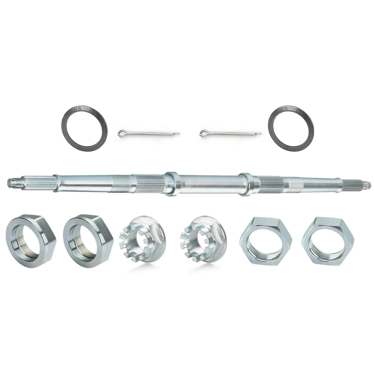 Rear Axle Shaft w/ Nut Pin Kit for Honda FourTrax 300 (1993–2000)
