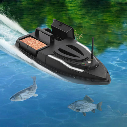 Double Bait Hooper Fishing Bait Boat with Remote Control