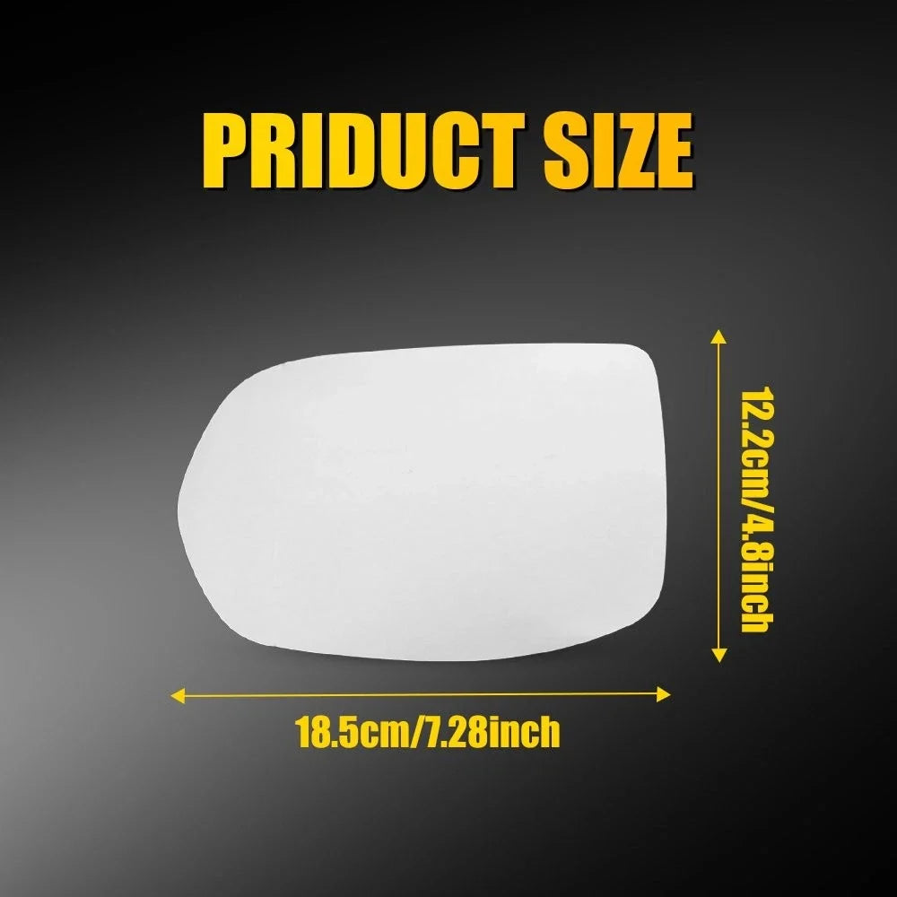 Heated Left Side Mirror Glass Convex for Honda CR-V (2012–2016) HR-V (2016–2022)