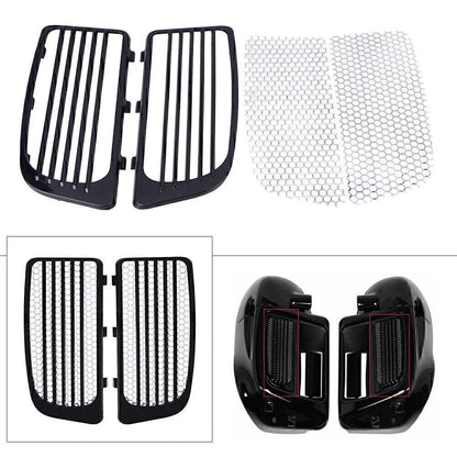 Black Radiator Grills & Screens for Harley Electra Glide FLHTKL (2014–2023)
