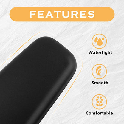 2X Elbow Pad Arm Rest for Car (6.892.950.98 inch, Black)
