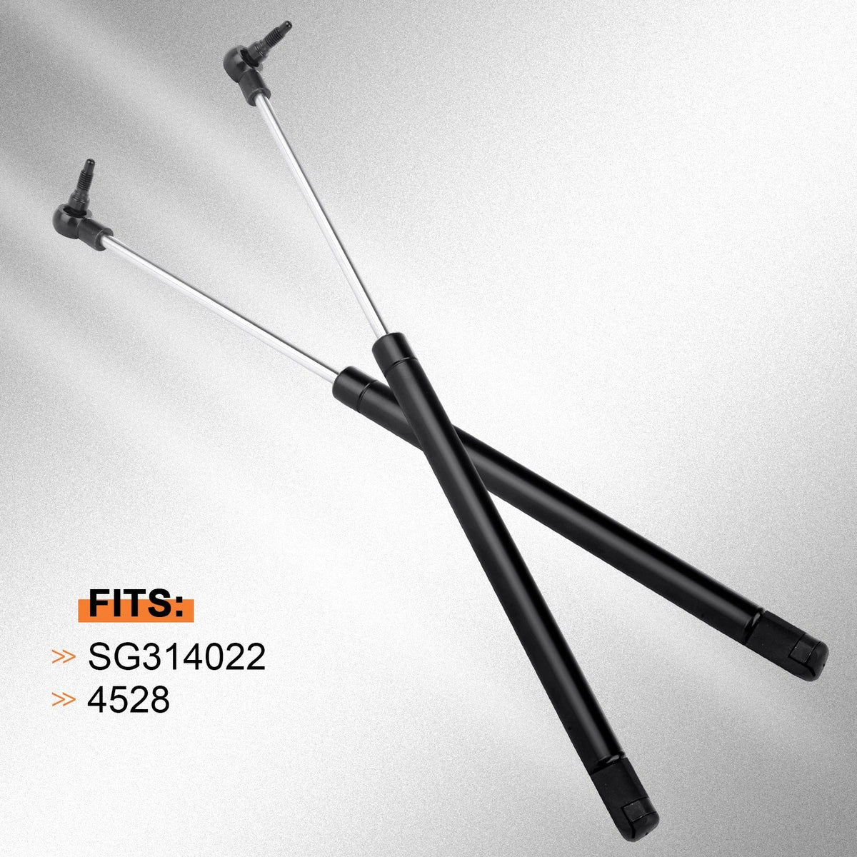 2X Rear Window Lift Supports for Jeep Grand Cherokee (1999–2004)