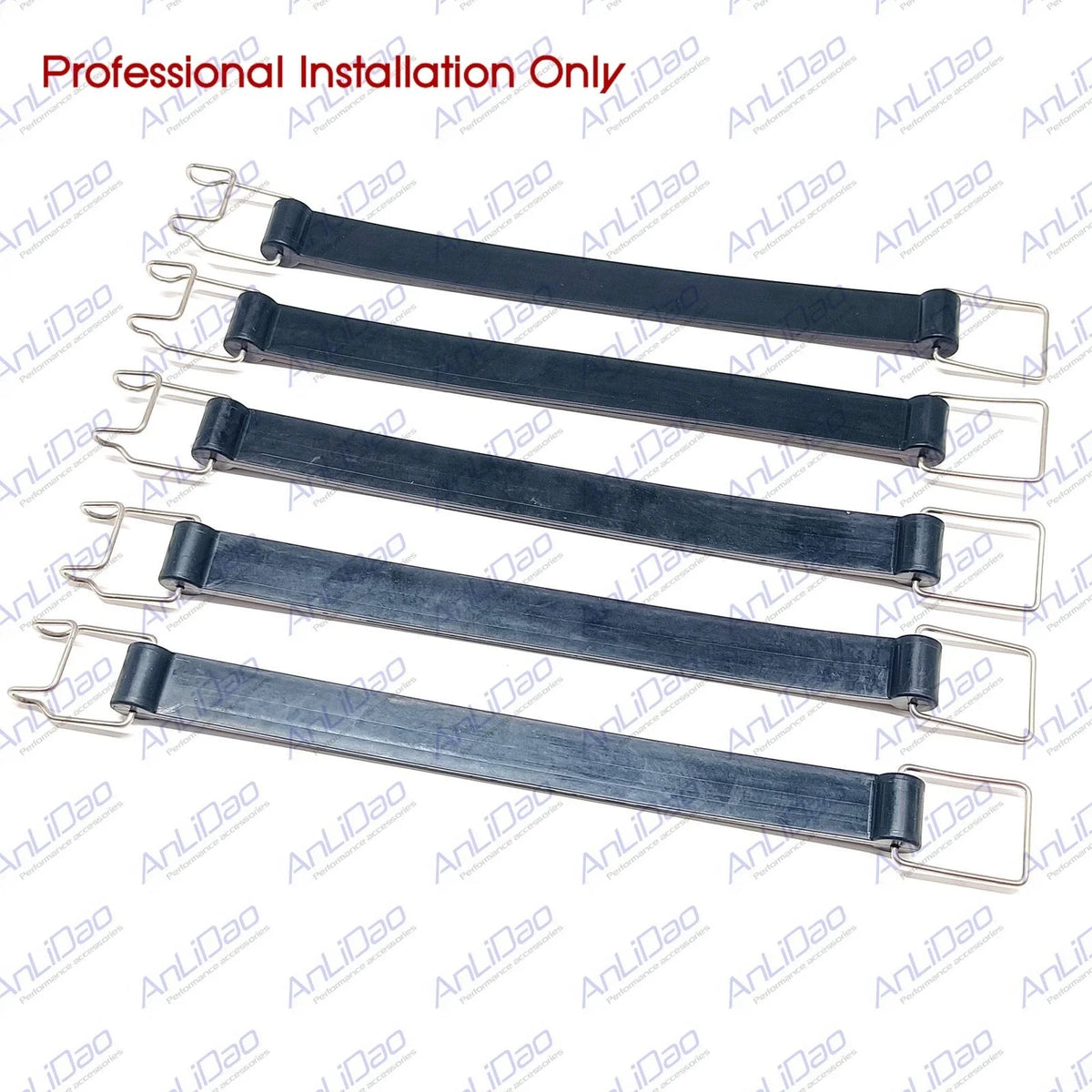 Rubber Battery Strap Set of 5 for Sea-Doo GTX GTI RXP RXT Wake Pro (2003–2009)