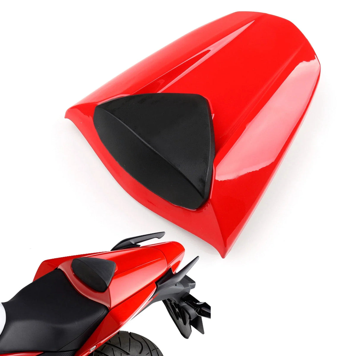 Rear Seat Cowl Cover for Honda CBR300R CB300F (2014–2020) Red