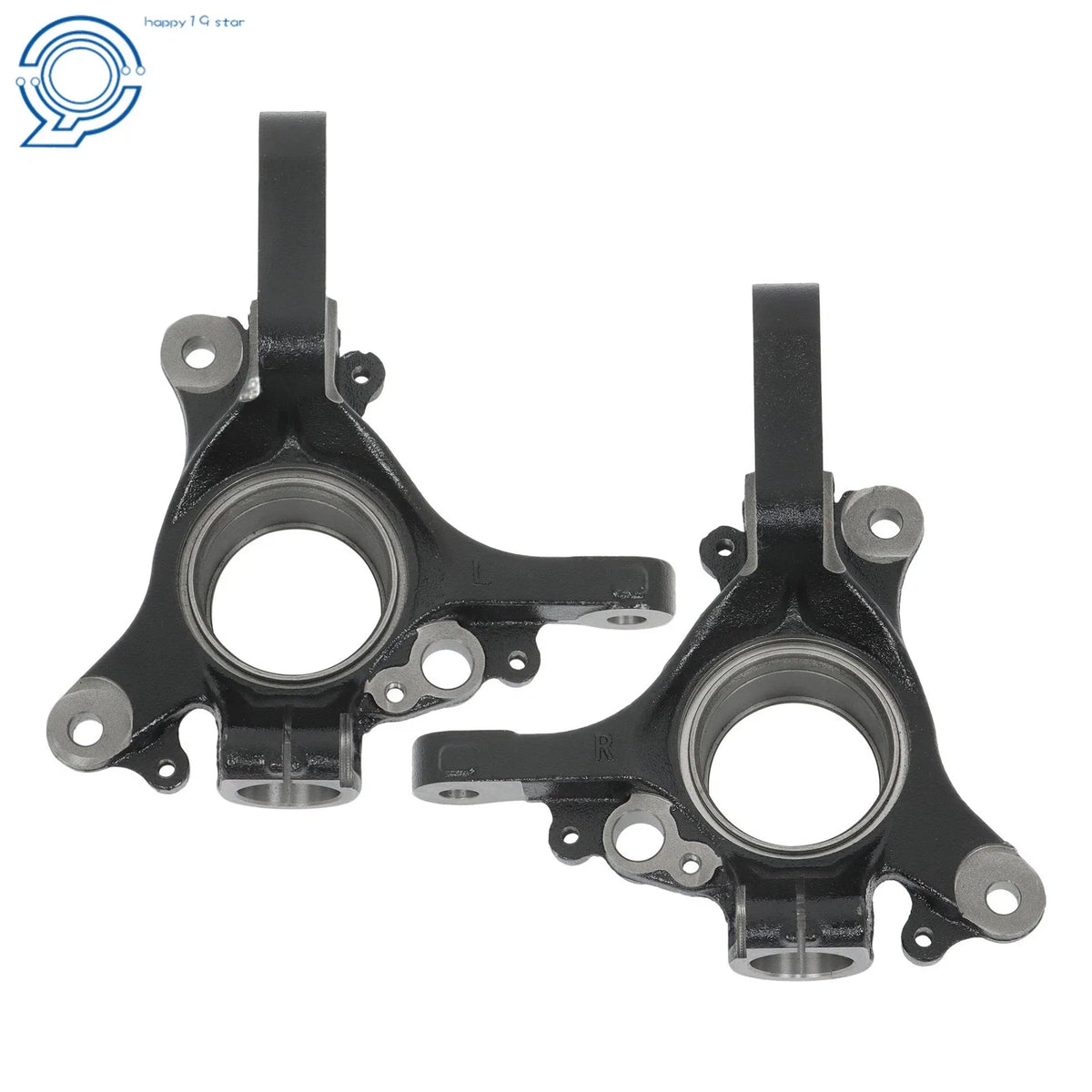 Set of 2 Steering Knuckles for Subaru Forester Impreza Legacy (1990–2000)
