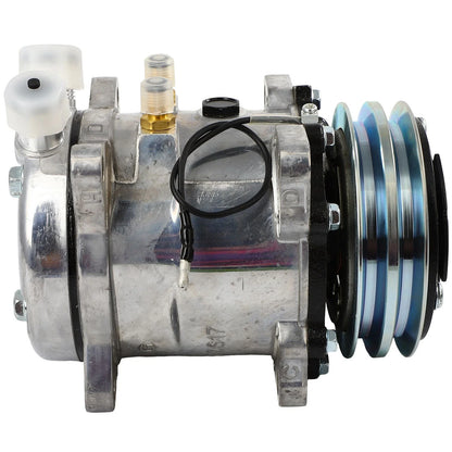A/C Compressor with Clutch for Abacus 508/Sanden 5H14 (R134a)