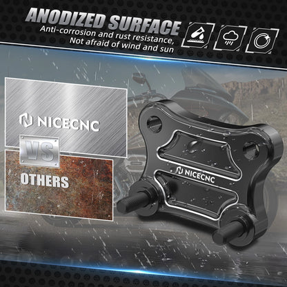 Handlebar Riser Pull Back Plate for Harley Street Glide Special (2014–2023)
