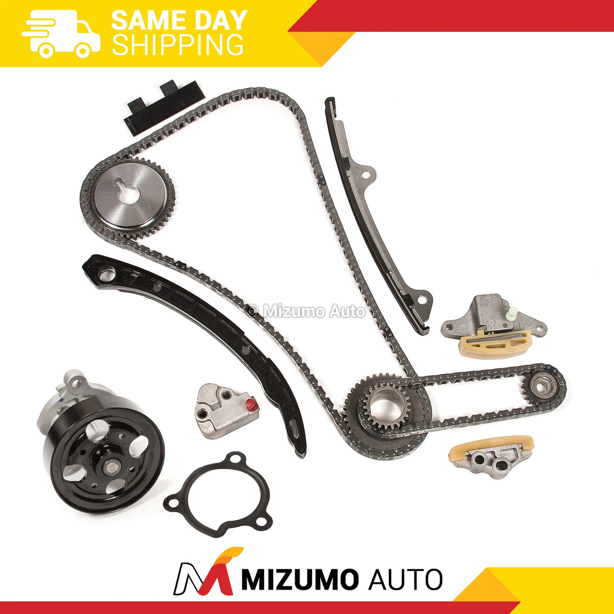 Timing Chain Kit & Water Pump for Nissan Sentra/Altima/Rogue (2007–2009) - MA-9761261206, 13024-EA000, 13024-CK83A, 13021-EA00A, 13028-JA01A, 15041-EA01A, 13070-JA00A, 13070-ET80B, 13091-JA00A, 13085-EA000, 21010-EA010