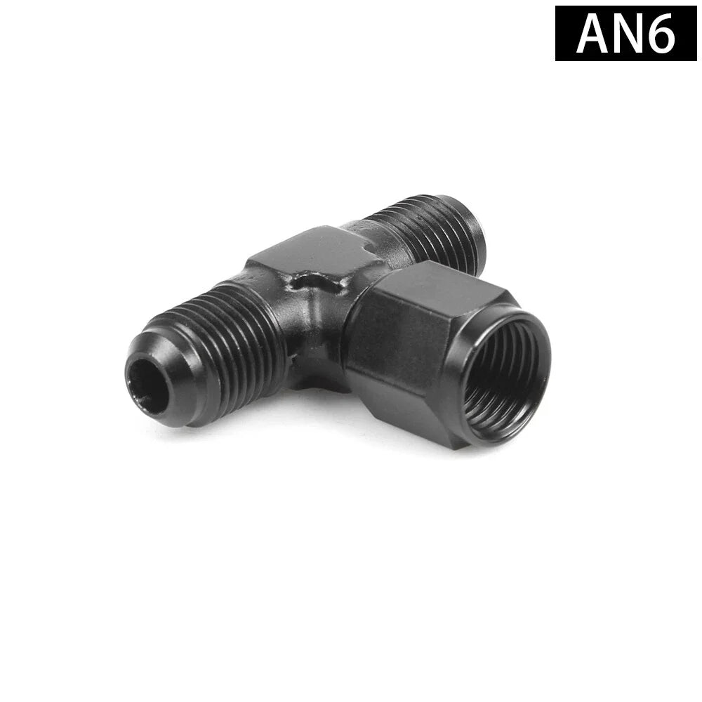 Male Tee Adapter for AN4 AN6 AN8 AN10 AN12 Fittings