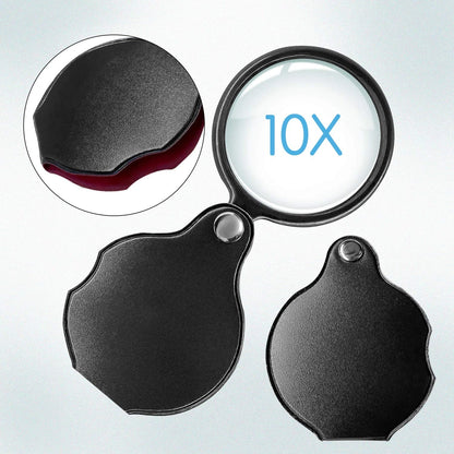 2X Small Pocket Magnifying Glass for (2010–2023)