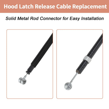Front Hood Release Cable for Volkswagen Tiguan (2008–2018) 5N0823535/5N0823411