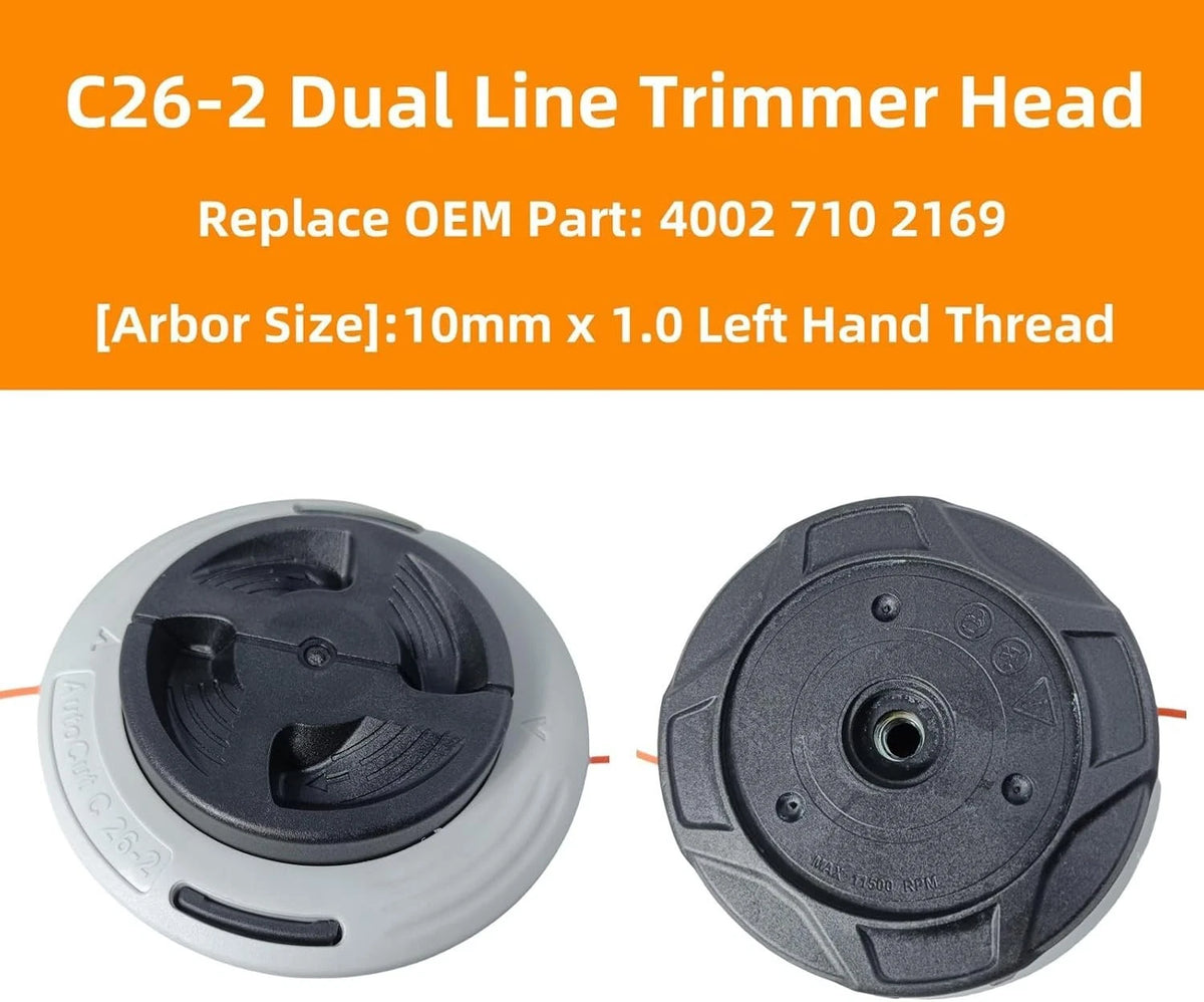 3-Pack C26-2 Trimmer Heads for Stihl Models