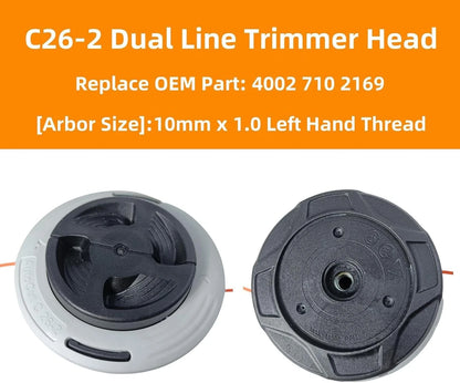 3-Pack C26-2 Trimmer Heads for Stihl Models