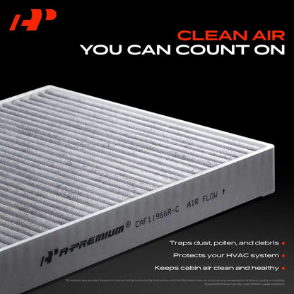 Activated Carbon Cabin Air Filter for Subaru Forester, Impreza (2009–2018) - 72880FG000, CF10930