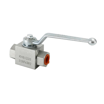 2 Way Hydraulic Ball Valve 3/8" NPT Female for High Pressure (I020-A024)