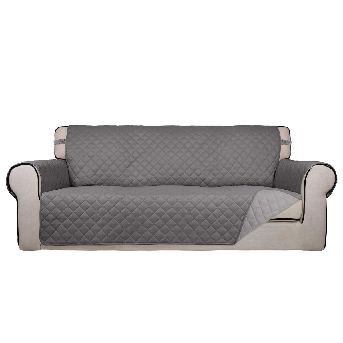 Reversible Quilted Sofa Cover for Furniture Protector (Water Resistant)
